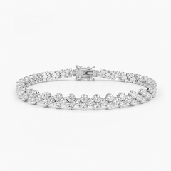 Moissanite Bracelet – Royal Tennis 6mm