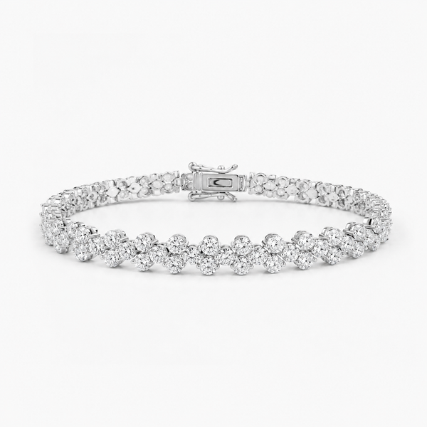 Moissanite Bracelet – Royal Tennis 6mm