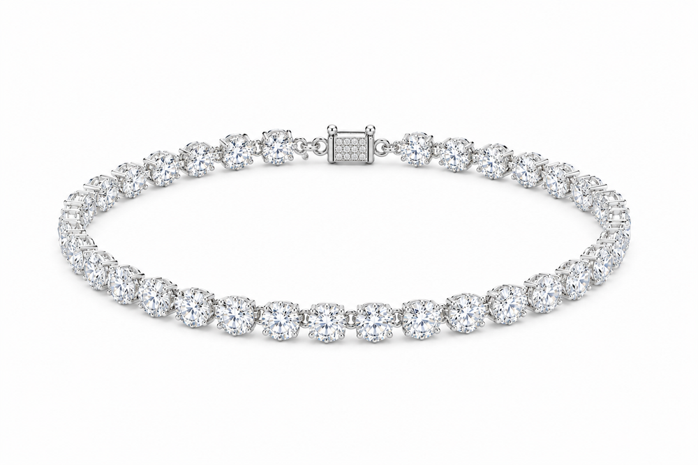 Moissanite Bracelet – VVS Tennis 5mm