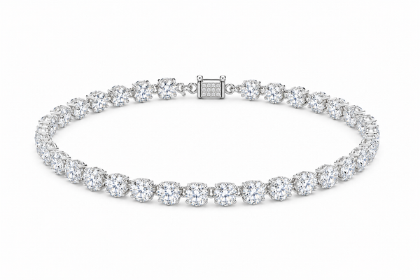 Moissanite Bracelet – VVS Tennis 5mm