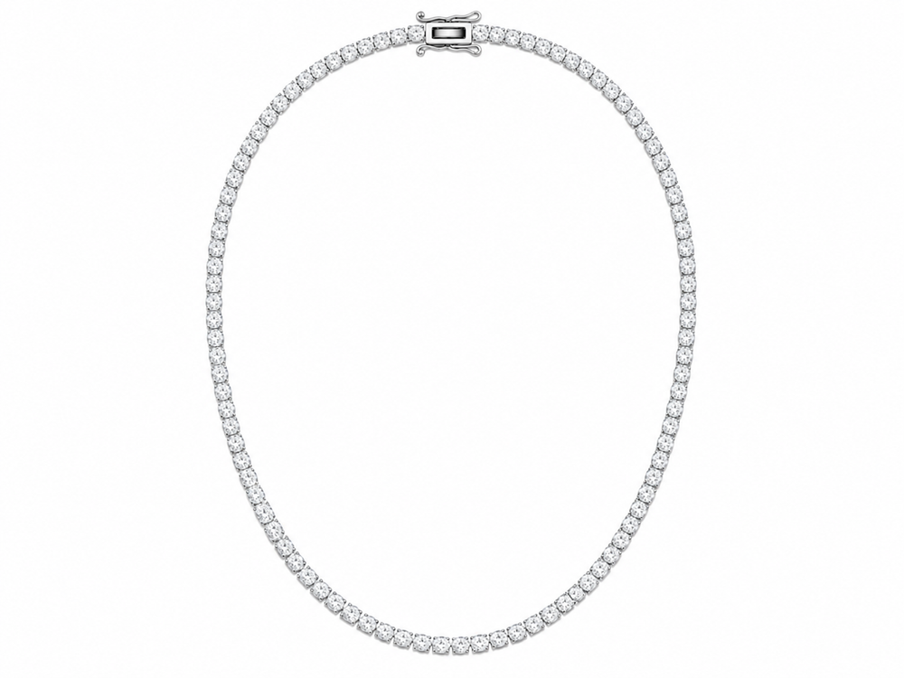 Moissanite Chain – VVS Tennis 6mm
