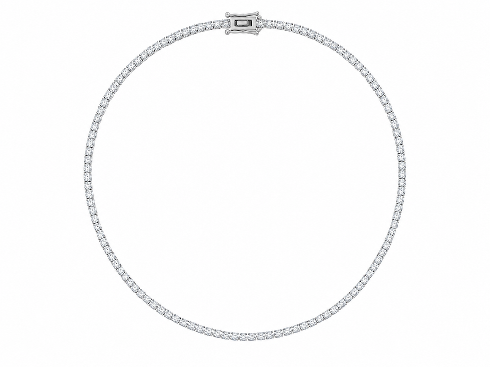 Moissanite Chain – Classic Tennis 5mm