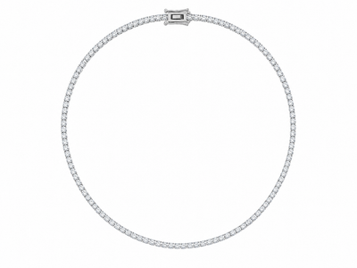 Moissanite Chain – Classic Tennis 5mm