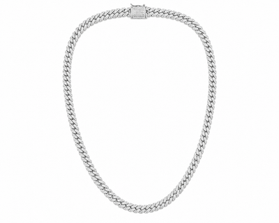 Moissanite Chain – Miami Cuban 6mm