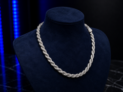 Moissanite Chain – Diamond Rope 8mm