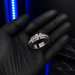 Moissanite Ring – Diamond Band