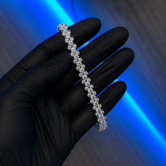 Moissanite Bracelet – Royal Tennis 6mm
