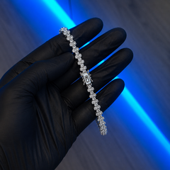 Moissanite Bracelet – Royal Tennis 6mm