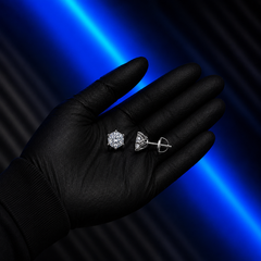 Moissanite Earrings – Royal Solitaire Studs